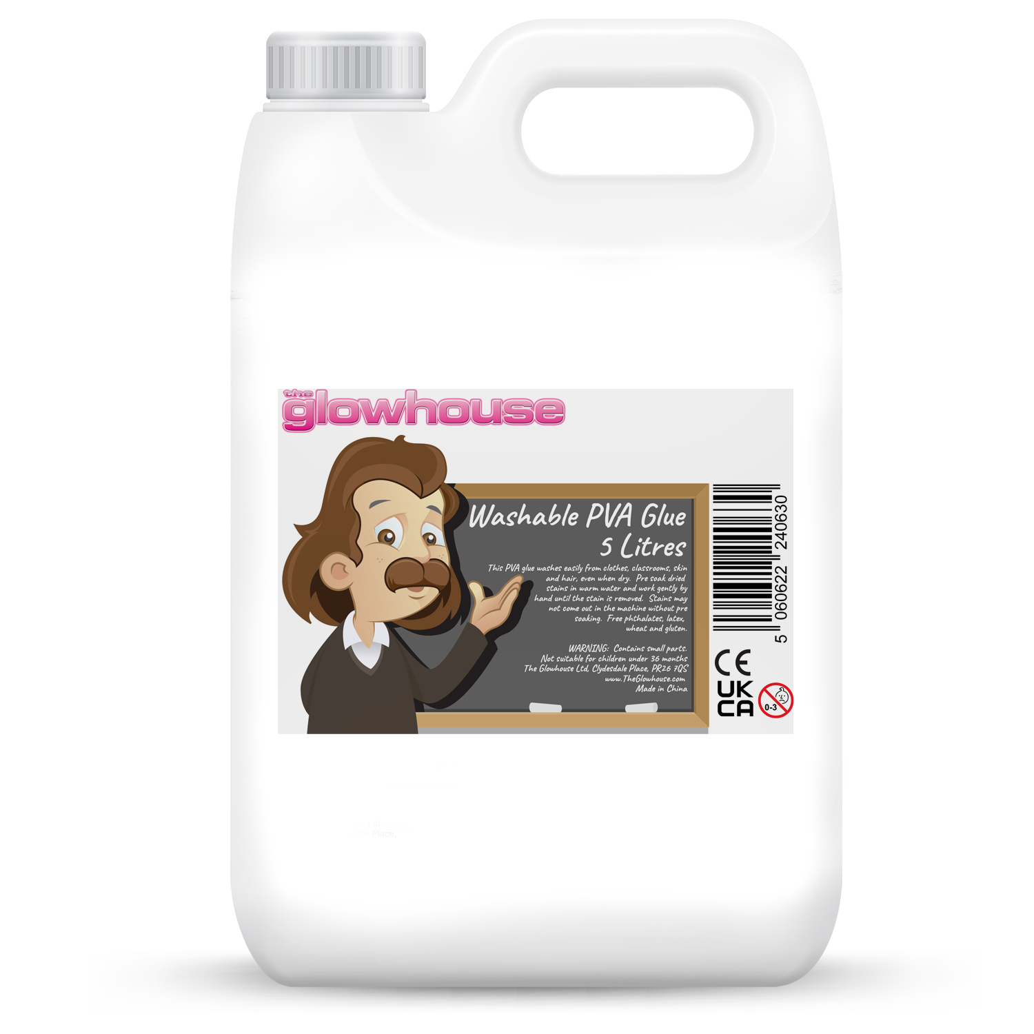 Glowhouse Washable PVA Glue 5L-